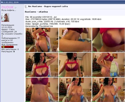 Раздел «Веб камеры | Web cams» форума сайта Pofig.com